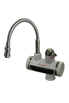Стоящ Смесител за Кухня с Нагревател и Гъвкава Лебетка модел 115
