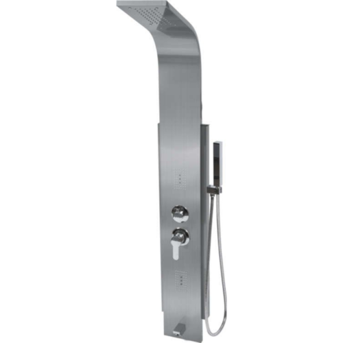 Хидромасажна душ система FALA STEELY 6, Inox