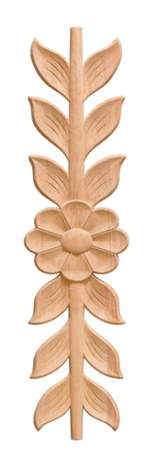 Дървен Орнамент за Декорации, дървена апликация за мебели
