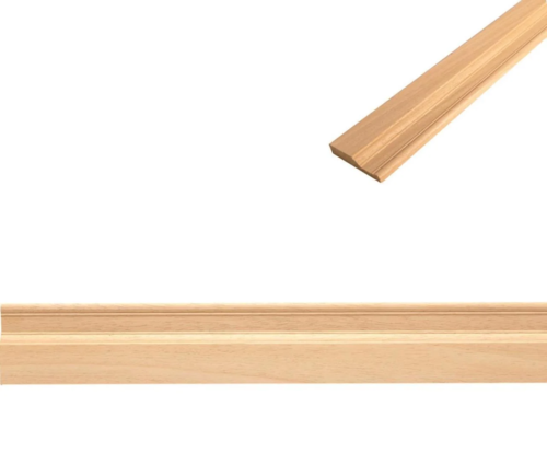 Дървен декоративен профил за мебели и декарации