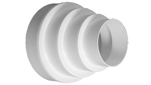 PVC Преходник за Въздуховод Ф80/100/120/125/150 мм