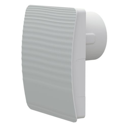 VENTS 100 Style - Ф100 - Безшумен вентилатор с двигател на лагери и автоматични жалузи