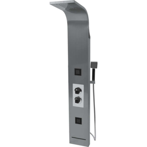 Хидромасажна душ система FALA STEELY 4, Inox