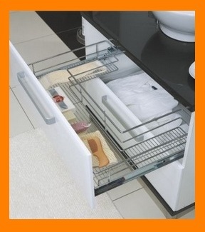 Телено чекмедже под мивка плавно прибиране S-2085