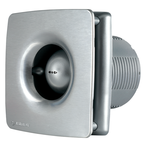 Дизайнерски вентилатор с двигател на лагери BAUBERG JET Ф100 (Алуминий мат)