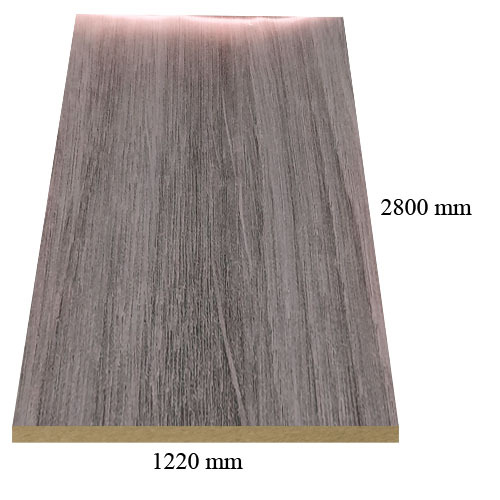 1555 гланц Лара - 18 мм МДФ с ПВЦ покритие Y49 /469 /У49