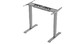 Електрическо бюро Sit-Stand с два мотора, сиво (рамка)