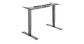 Електрическо бюро Sit-Stand с два мотора, сиво (рамка)